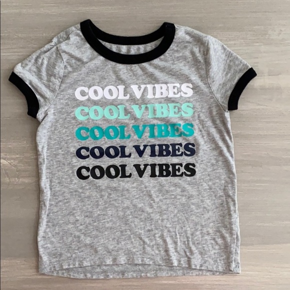 Justice COOL VIBES Repeat Ringer T-shirt - Picture 2 of 6